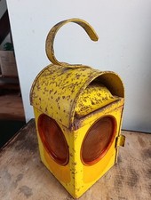 Vintage road lantern for sale  LEIGH