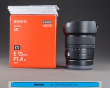 Sony 15mm aps gebraucht kaufen Sony 15mm aps gebraucht kaufen  Wuppertal