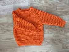 hand knitted childrens jumpers for sale  COLCHESTER