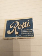 Werbemarke rotti suppen gebraucht kaufen  Haren