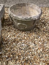 Concrete plant pots for sale  STREET