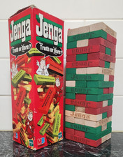 Vintage Jenga Game Truth or Dare Fun With A Twist Milton Bradley Complete 2000 na sprzedaż  Wysyłka do Poland