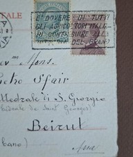 Cartolina disegnata mano usato  Italia