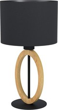 Eglo lampa stołowa Basildon 1 beżowy/czarny 40 W E27 na sprzedaż  PL