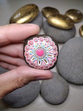 Mandala stein bunt gebraucht kaufen  Friedrichshafen