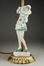 Figurka Rosenthal - Lampa - Art-Deco - Pierrot - Constantin Holzer-Defanti na sprzedaż  PL
