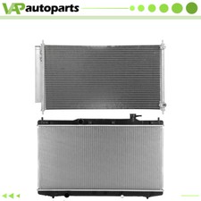 Conjunto de refrigeração de radiador e condensador de alumínio Honda Accord 2013-2017 comprar usado  Enviando para Brazil
