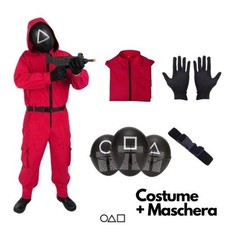 Costume carnevale squid usato  Casoria