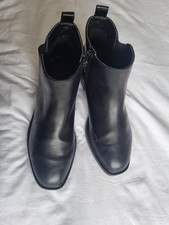 Black ankle boots for sale  NEWPORT