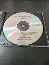 98.7 WFMT Promo Vladimir Sofronitsky Piano CD  Box 5 comprar usado  Enviando para Brazil