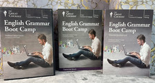 Great Courses English Grammar Boot Camp DVD and Course Workbook Transcript Book, usado comprar usado  Enviando para Brazil