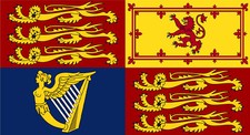 Royal Standard Do Reino Unido Bandeira Imã De Geladeira comprar usado  Enviando para Brazil