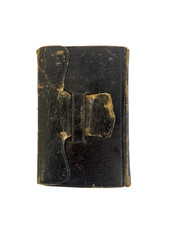 Antique 1800s leather for sale  STAFFORD