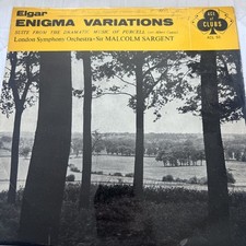Elgar enigma record for sale  ROCHESTER