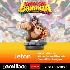Jeton amiibo donkey d'occasion  Coulogne