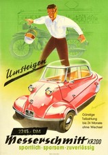 Advertising posters messerschm for sale  UK
