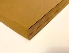Usado, Cartão marrom Kraft reciclado A4 X 280gsm papel artesanal de alta qualidade sem ácido comprar usado  Enviando para Brazil