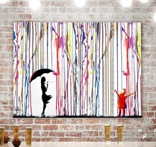 Banksy coloured rain for sale  HEYWOOD