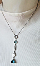 Collier chaîne argent d'occasion  Perros-Guirec