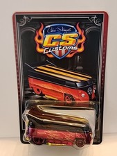 CS Customs, Hot Wheel 5ª Convenção Anual VW Drag bus vermelho hidrocromo e dourado  comprar usado  Enviando para Brazil