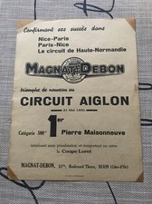 Affiche moto magnat d'occasion  Lavera