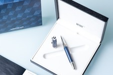 Montblanc meisterstück blue gebraucht kaufen  Dresden