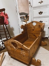 Vintage wooden crib for sale  King
