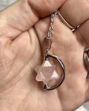 Rose quartz merkaba for sale  BOLTON