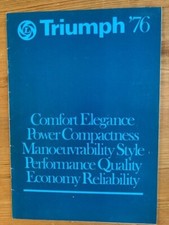 Triumph range stag for sale  LONDON