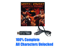 Mortal Kombat Todos os Personagens Desbloqueado Salvar Arquivo Original Xbox Adaptador de Cabo USB comprar usado  Enviando para Brazil