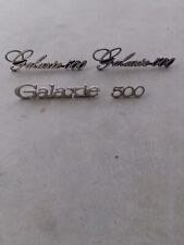1973 FORD GALAXY 500 PAINEL DE VELA EMBLEMA PORTA-MALAS EMBLEMA comprar usado  Enviando para Brazil