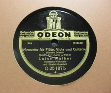 Usado, LUISE WALKER (Guitar) Menuetto f. Flöte, Viola u.Guitarre (Weber) / Leise flehen comprar usado  Enviando para Brazil