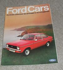 Ford brochure 1978 for sale  FAREHAM
