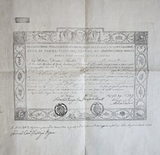 Attestato cedola diploma usato  Assemini