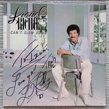 Lionel Richie autografado lp rock original ótimo raro comprar usado  Enviando para Brazil
