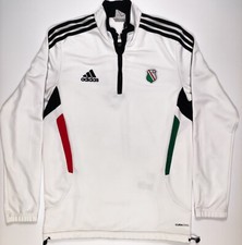 Legia Warszawa 2011 2012 Adidas 1/4 Zamek błyskawiczny Bluza dresowa Vintage na sprzedaż  PL