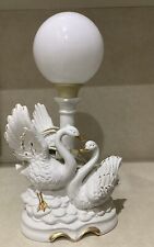 Vintage porcelain swan d'occasion  Expédié en Belgium