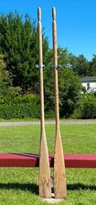 Pair wooden oars for sale  Newport