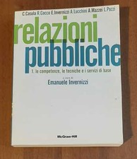 Relazioni pubbliche 1 usato  Italia