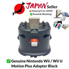 Usado, Adaptador Motion Plus genuíno Nintendo Wii/Wii U preto comprar usado  Enviando para Brazil