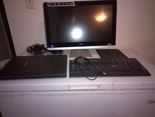 ACER 19.5 TUDO EM UM COMPUTADOR + SCANNER EPSON + K/B, MOUSE + FRETE GRÁTIS EUA 48, usado comprar usado  Enviando para Brazil