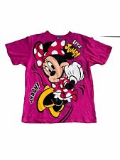 Camiseta Tokyo Disney Minnie Mouse rosa tamanho grande comprar usado  Enviando para Brazil