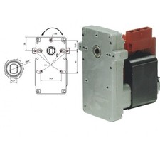 Motoriduttore stufe pellet usato  Aci Sant Antonio