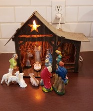 Vtg mcm nativity for sale  Manitowoc