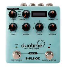 Usado NUX NDD-6 Duotime Dual Delay Engine Guitar Effects Pedal comprar usado  Enviando para Brazil