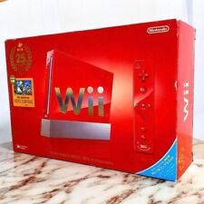 Console Nintendo Wii Super Mario Bros 25º aniversário edição limitada vermelho comprar usado  Enviando para Brazil