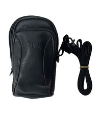 Case Logic couro sintético preto 2 zíperes estojo para câmera com alça 6,25x3,5x3” novo, usado comprar usado  Enviando para Brazil
