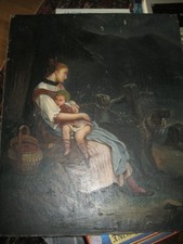 Tableau ancien restaurer d'occasion  Feurs