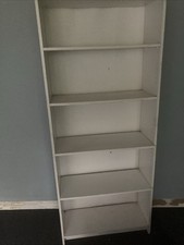 Standard white bookcase for sale  Commerce