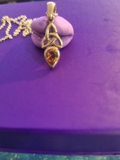 Silver 925 citrine for sale  LEEDS
